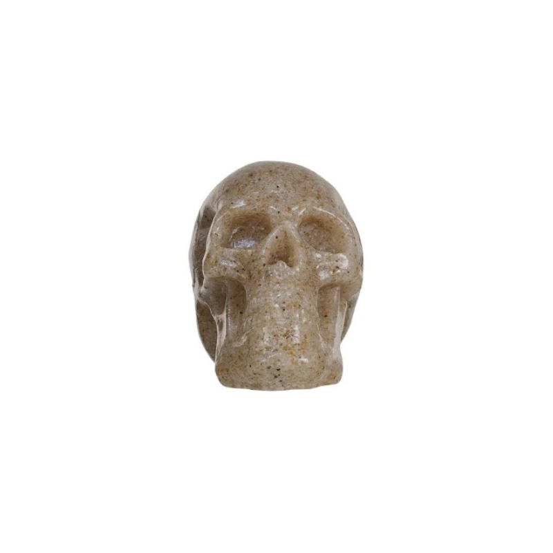Cream Resin Skull