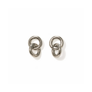 Linx Waterproof Silver Earrings by Lover's Tempo