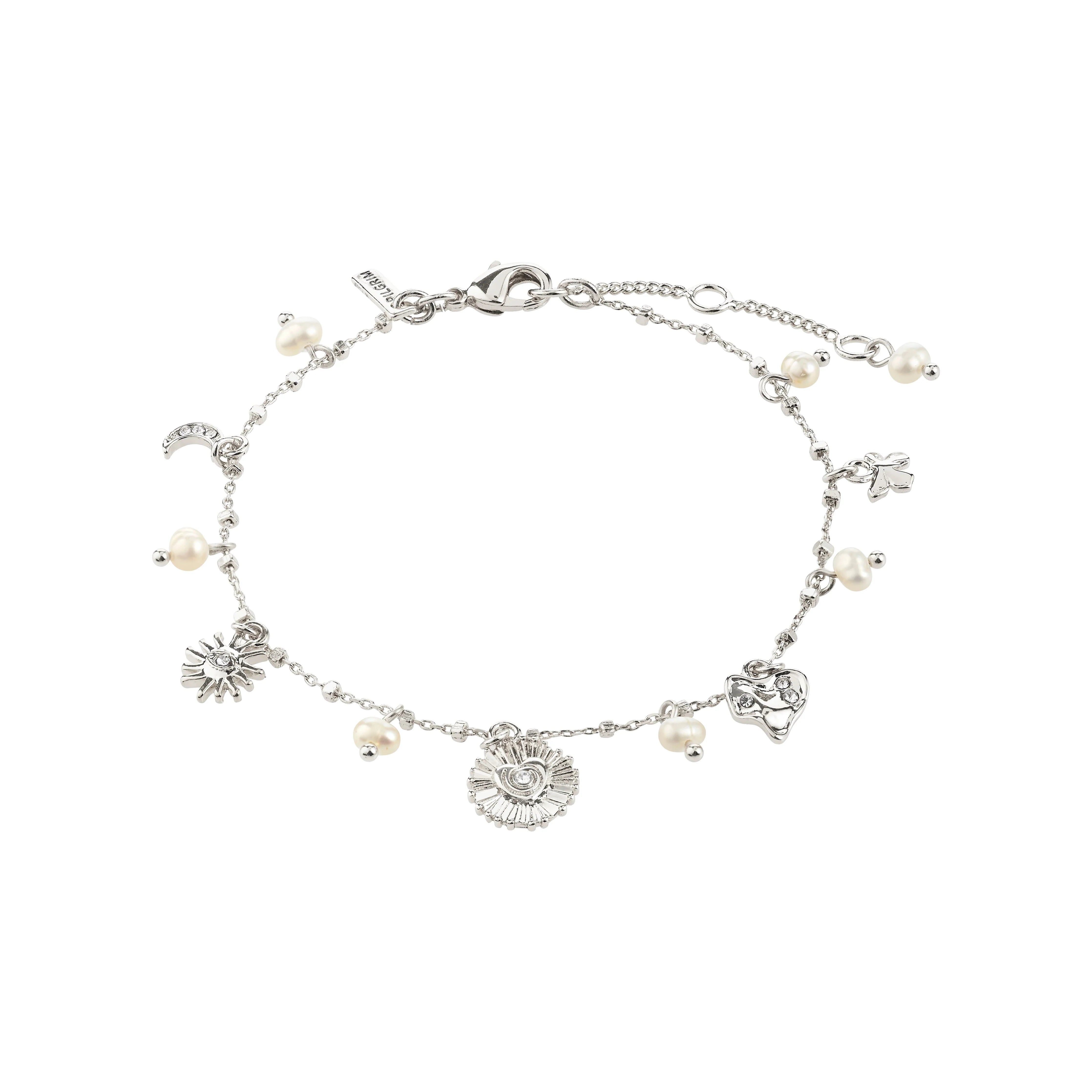 Mylan Bracelet in White Silver by Pilgrim