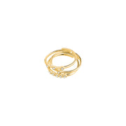 Sloan 3-in-1 Ring Set in Gold by Pilgrim