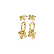 Ajani Earrings in Gold by Pilgrim