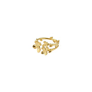 Ajani Waterproof Ring in Gold by Pilgrim
