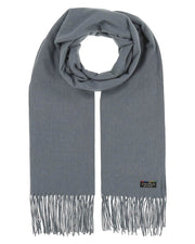 Grey Shimmer Cashmink Wrap by Fraas