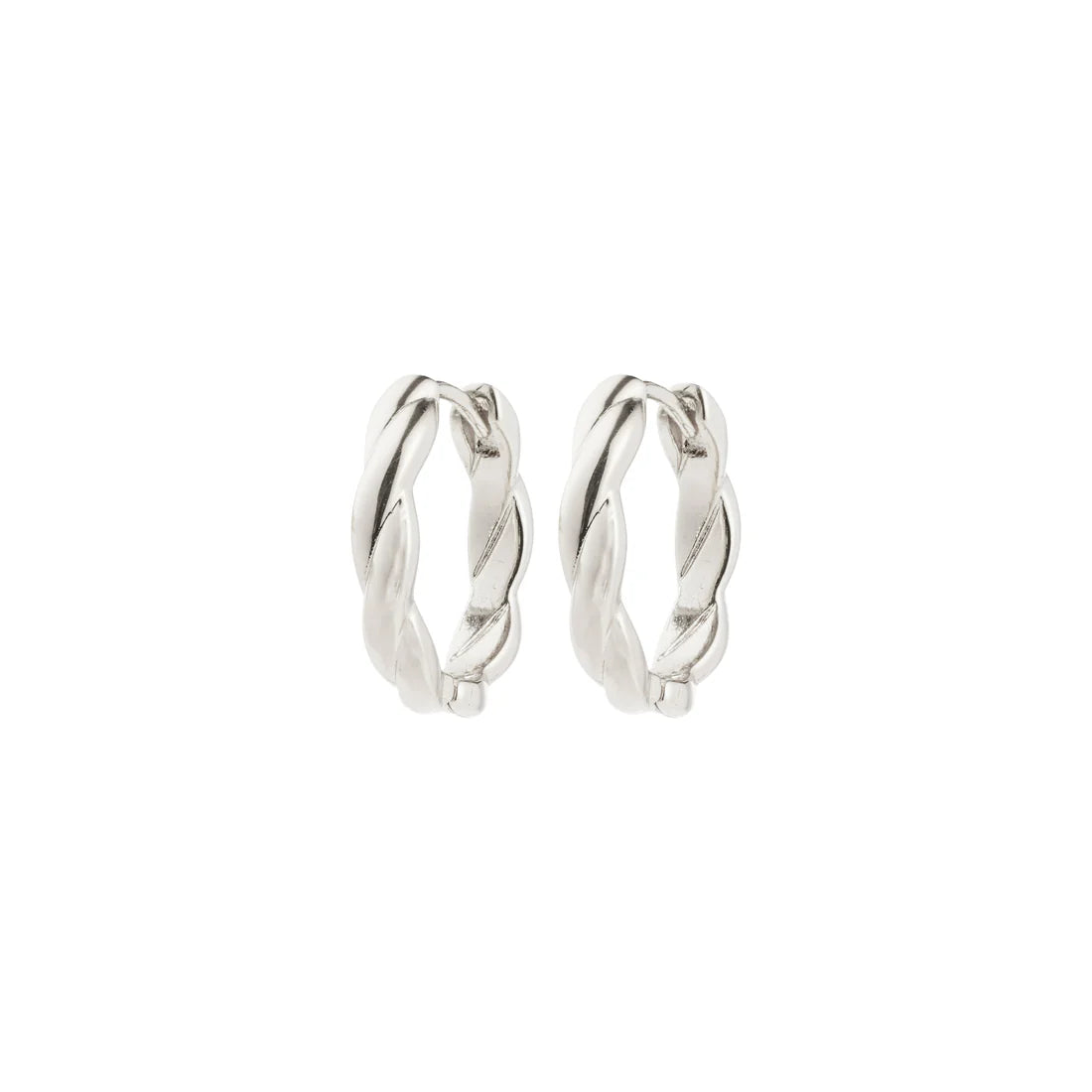 Declan Earrings in Silver by Pilgrim