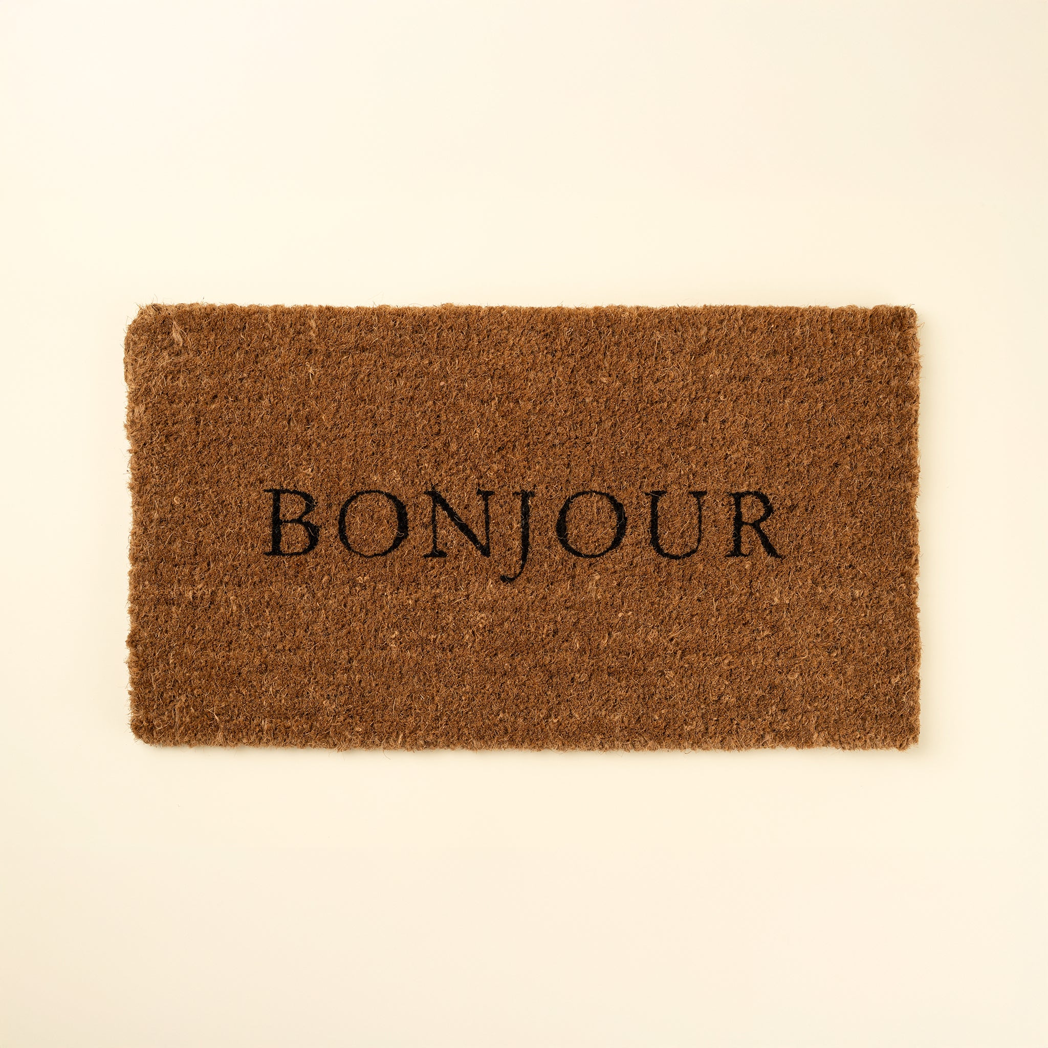 Bonjour Coir Doormat