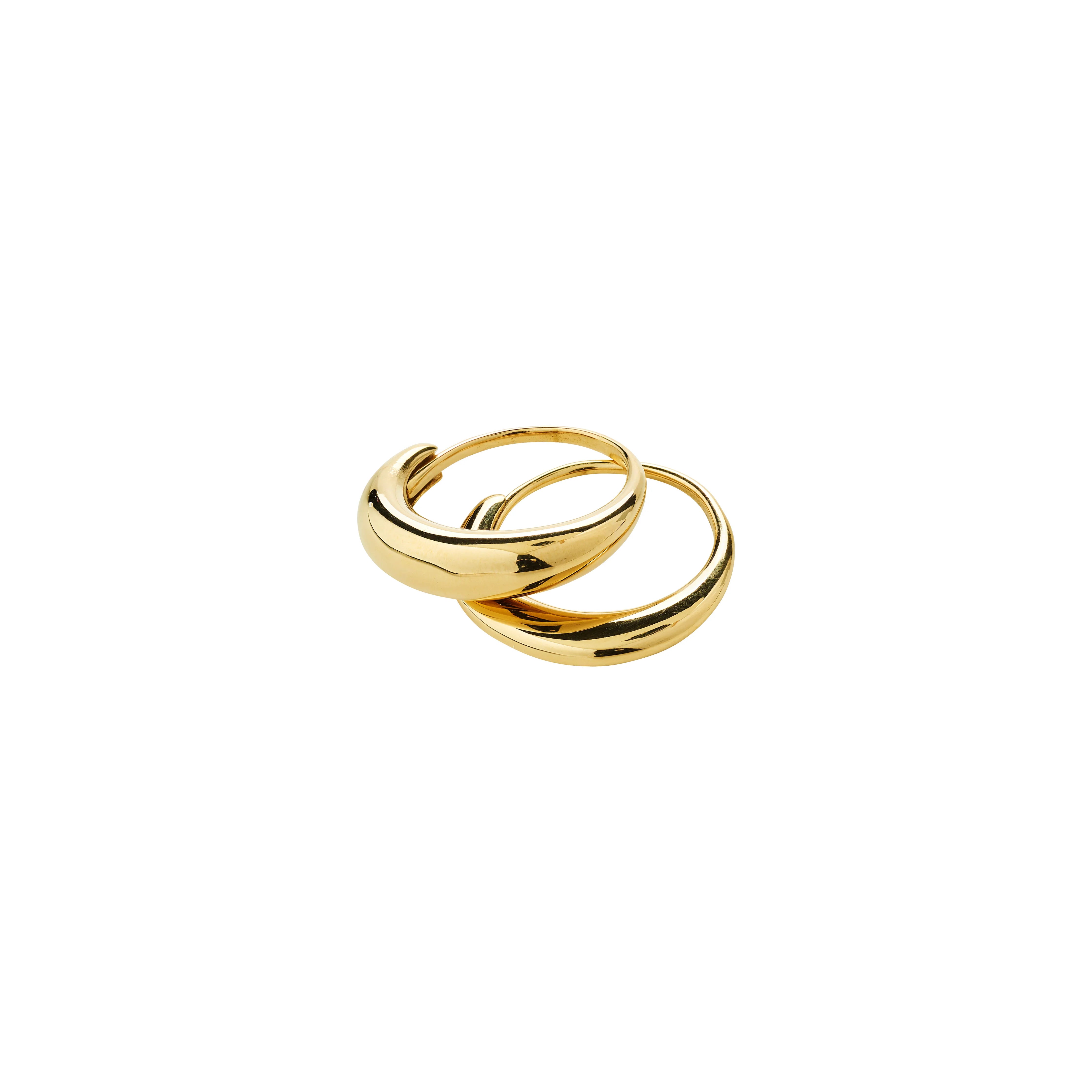 Kaisyn Waterproof Ring 2-in-1 in Gold by Pilgrim