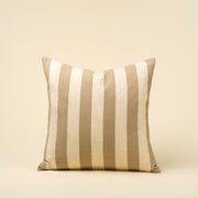 Wide Stripe Pillow in Sand 20x20