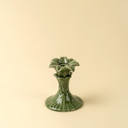 Green Palm Tree Candle Holder in Small