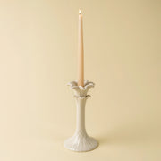 Cream Palm Tree Candle Holder in Large