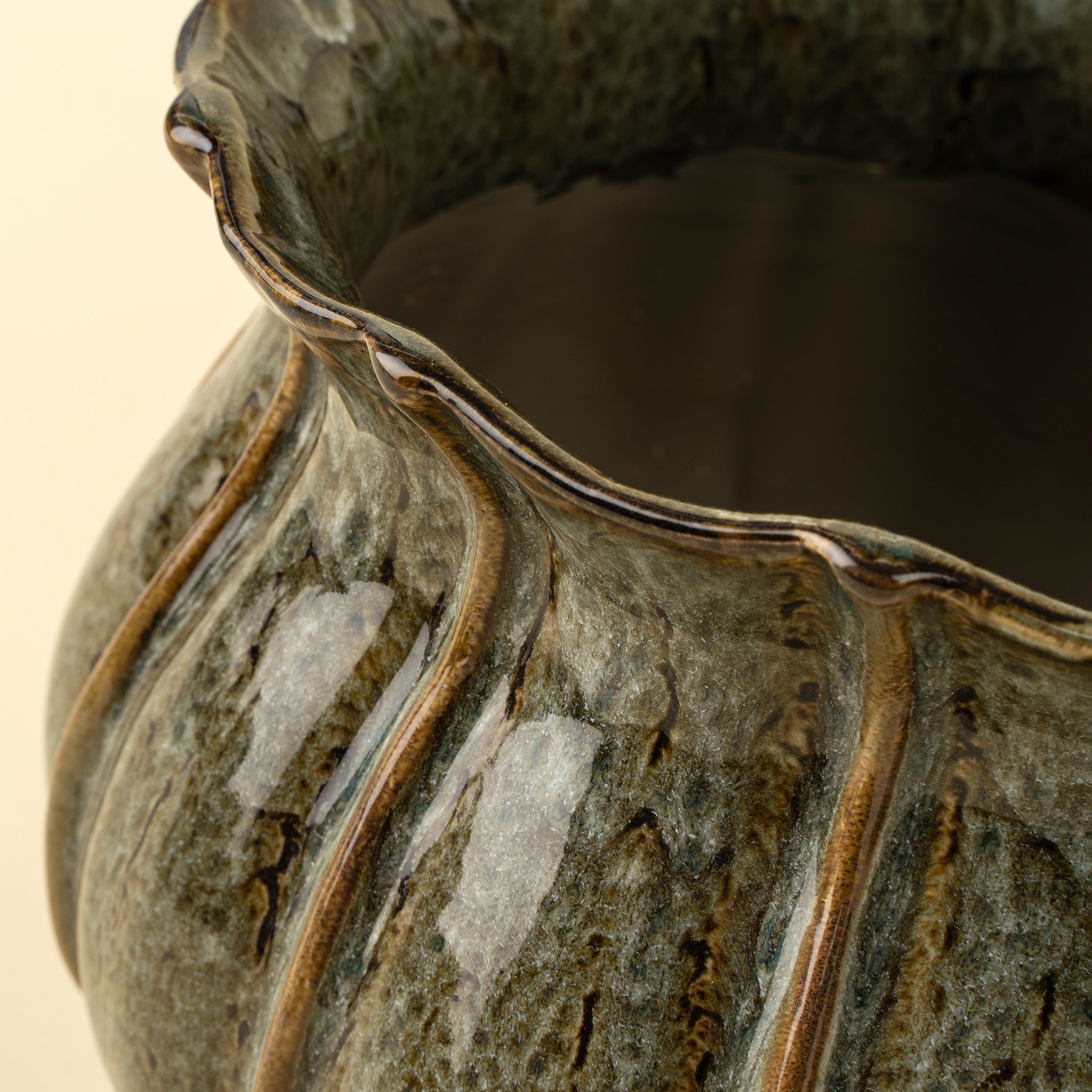 Florentine Stoneware Vase Large