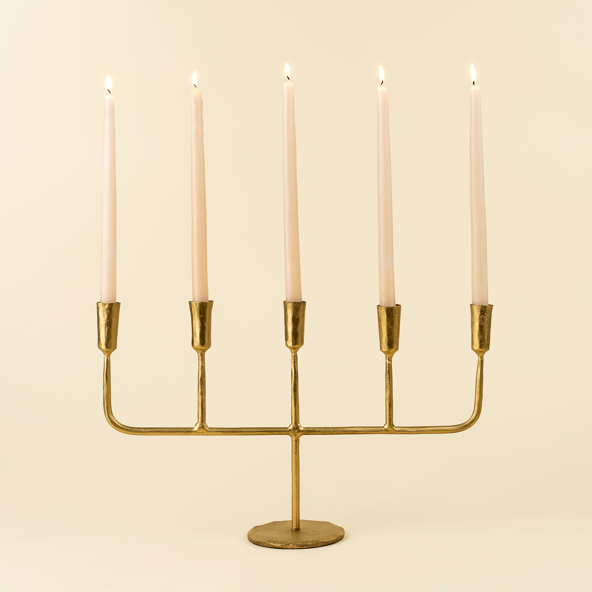 Luna Candelabra in Gold