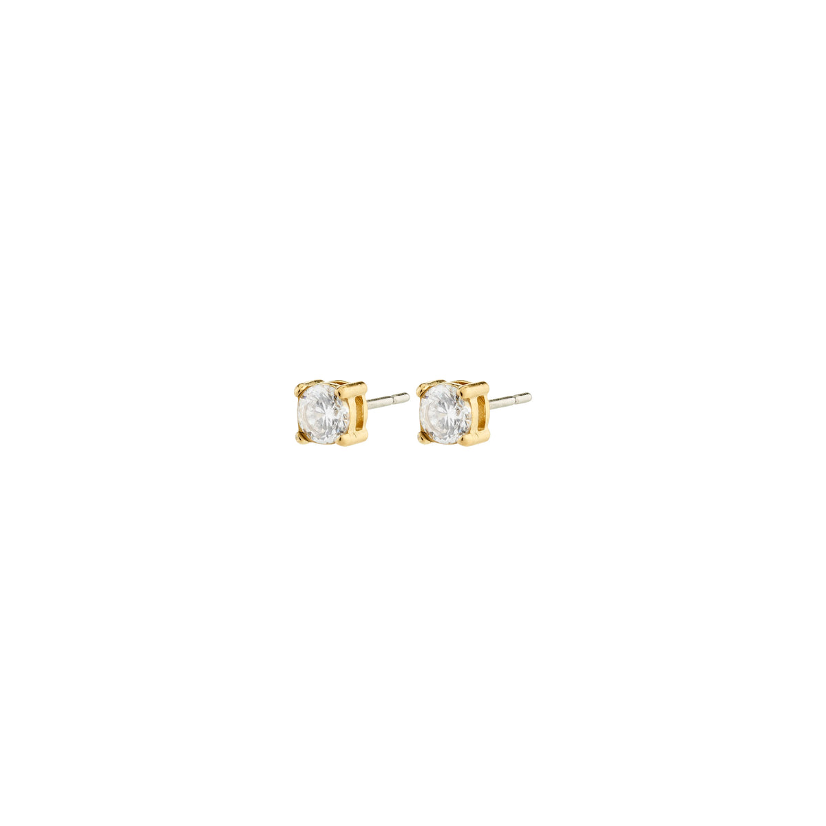 Ravi Waterproof Crystal Studs 4mm by PIlgrim