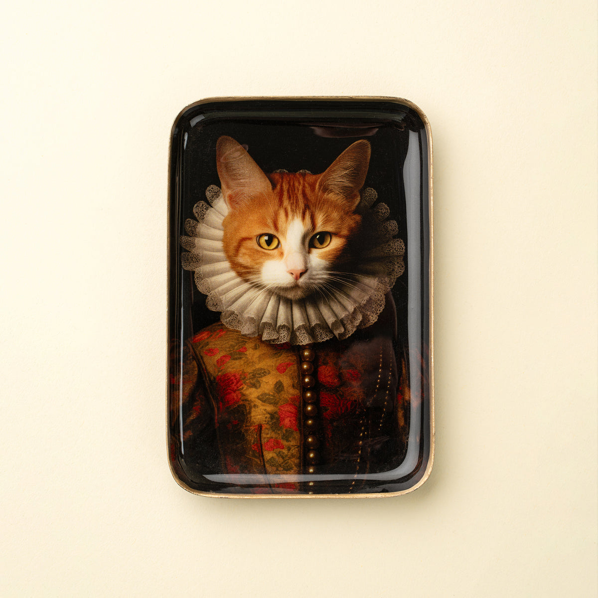 Aristocat Enameled Tray Small