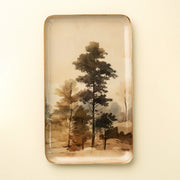 Woodland Mist Enamaled Tray Large