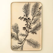 Winterberry Enameled Tray XL