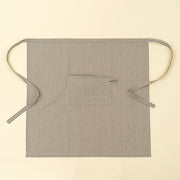Black Ticking Butcher's Apron