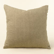 Lina Linen Pillow in Dune 24"