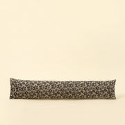 Daisy Play Long Lumbar Pillow Black