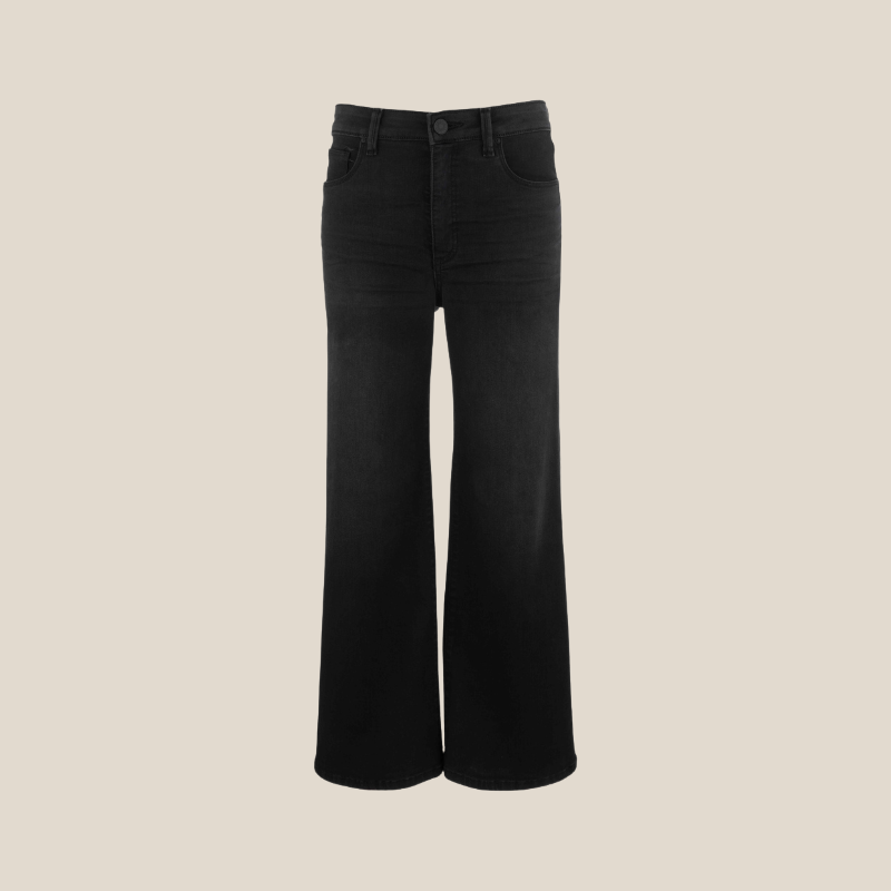 Meg Twill High Rise Wide Leg with Fab Ab in Definitely by Kut from the Kloth