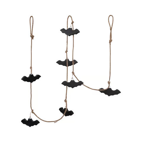 Black Bats Garland