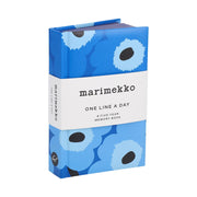 Marimekko One Line a Day Journal in Blue Unikko