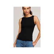 Naia Tank in Black by Gentle Fawn