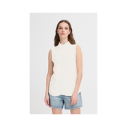 Vera Top in Cloud Dancer by ICHI