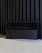 Boxy Black Candlesticks by Everlasting Candle Co.