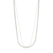 EA  2-in1 Necklace in Silver by Pilgrim