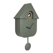 Karlsson Modern Cuckoo Clock in Jungle Green