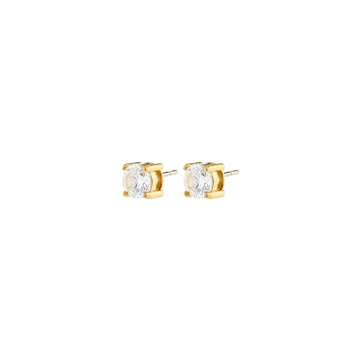 Ravi Waterproof Crystal Studs 5mm by PIlgrim