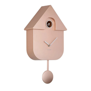 Karlsson Modern Cuckoo Clock in Metallic Rose Gold