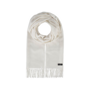 Oversized Cashmink Scarf Off White by Fraas