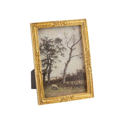 Gold Beaded Picture Frame 5x8