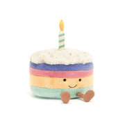 Jellycat Amuseables Rainbow Cake