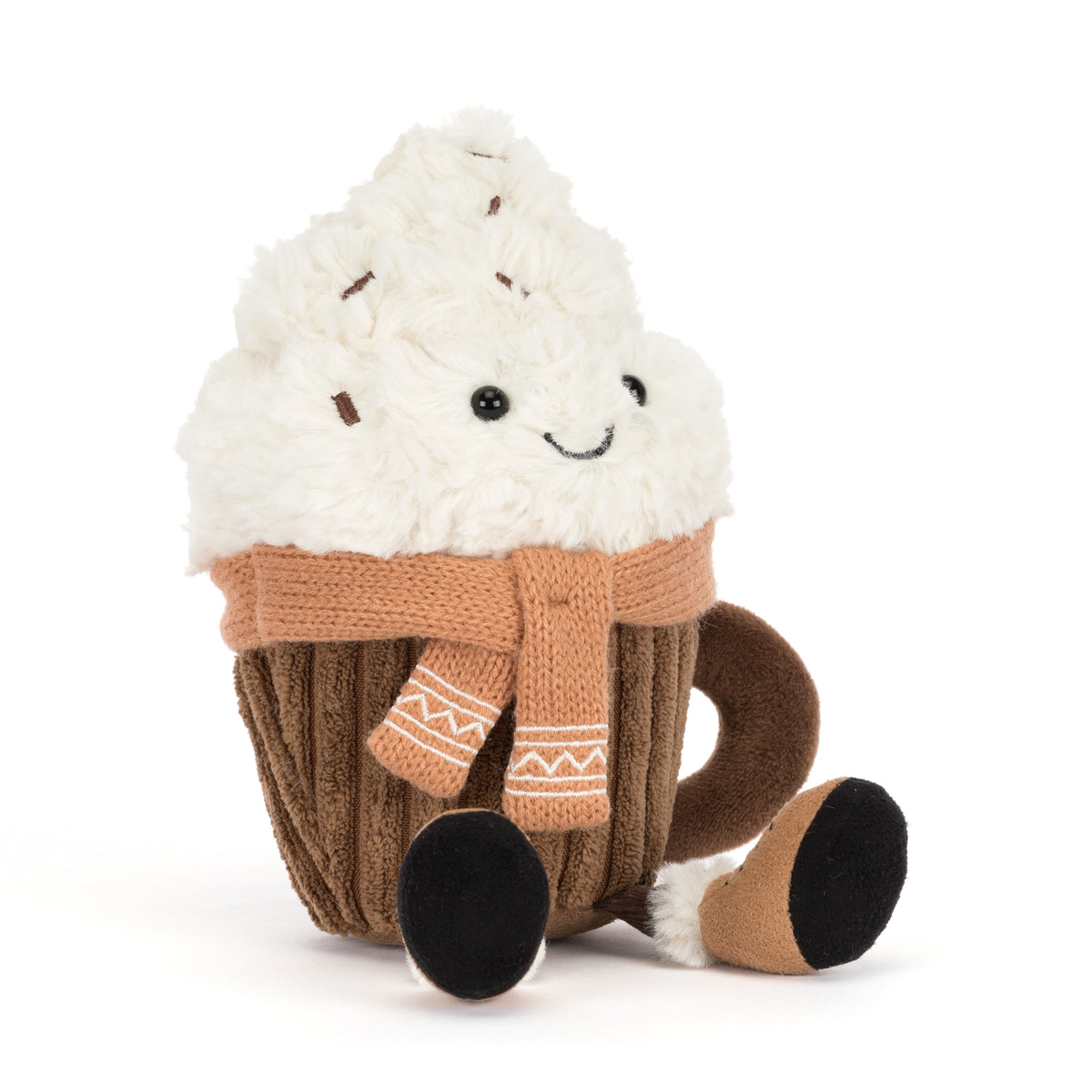 Jellycat Amuseables Scarffles Hot Chooclate