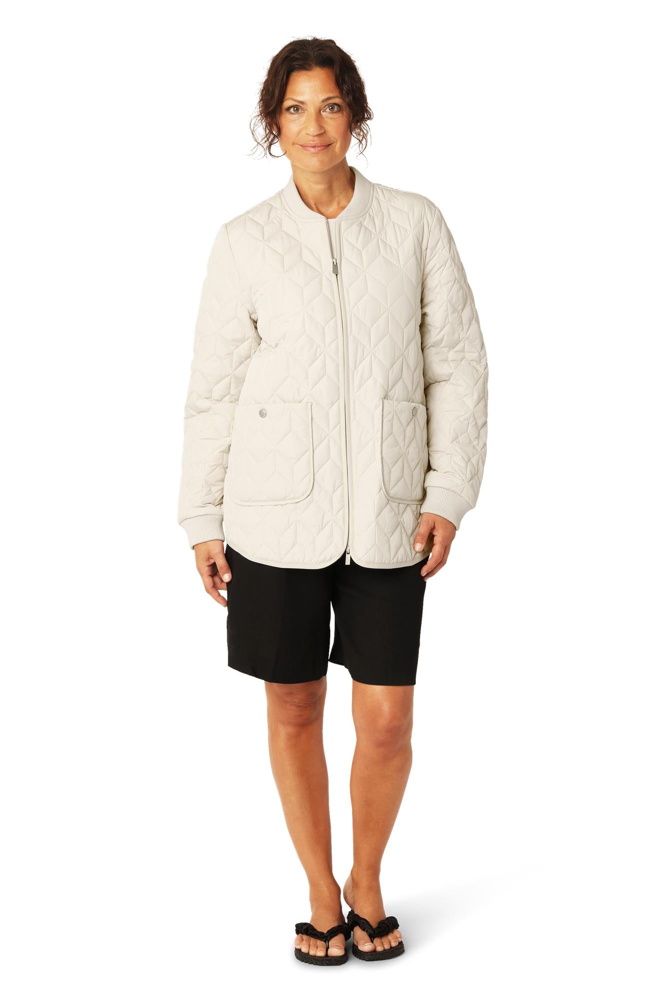 Short Padded Quilt Jacket in Kit by Ilse Jacobsen