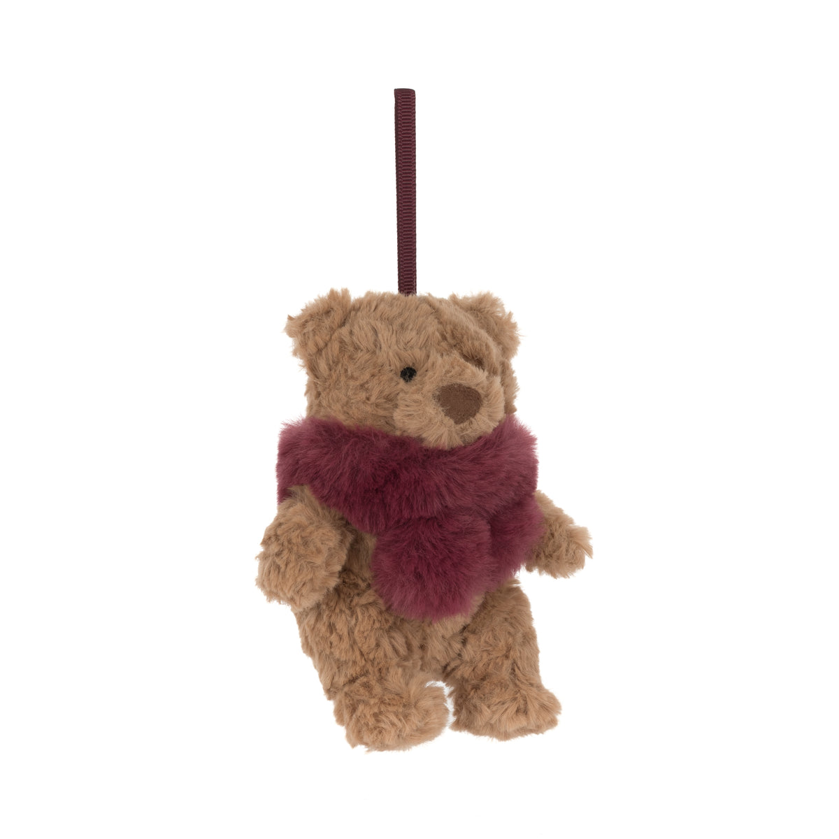Jellycat Bartholomew Bear Winter Warmer Ornament