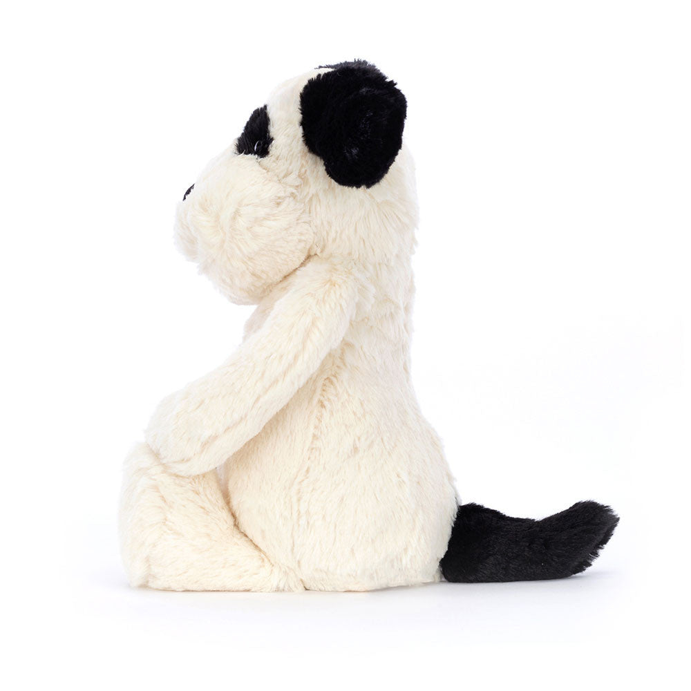 Jellycat Bashful Black & Cream Puppy Little