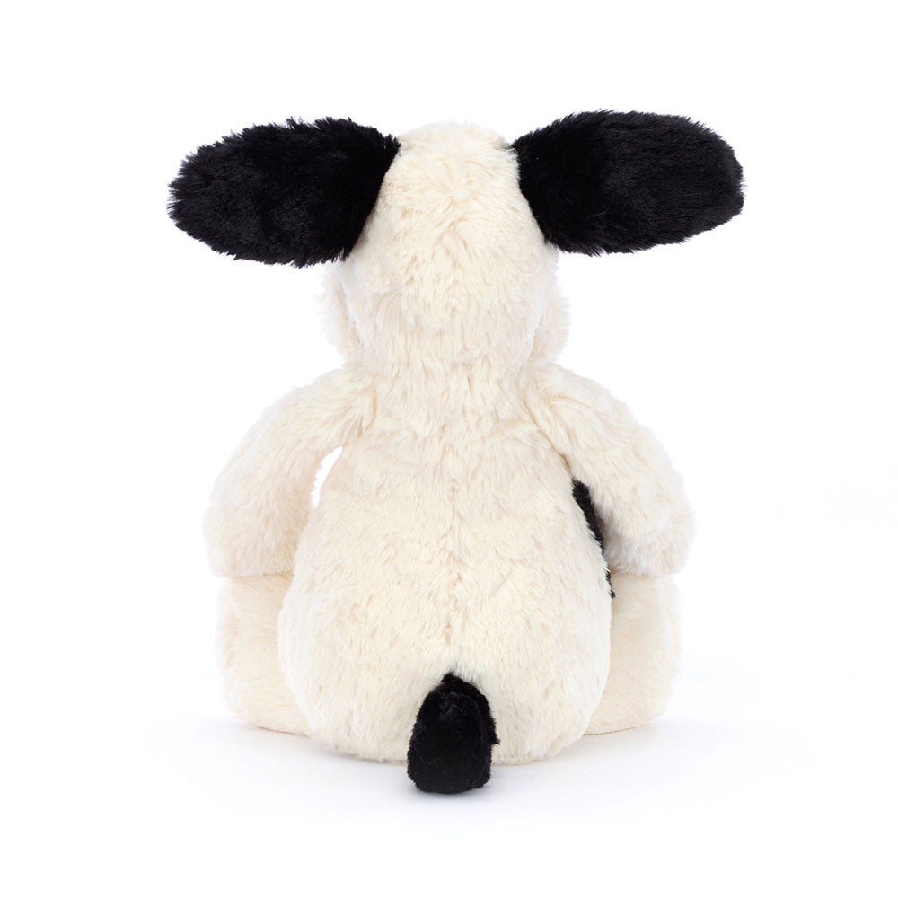 Jellycat Bashful Black & Cream Puppy Little
