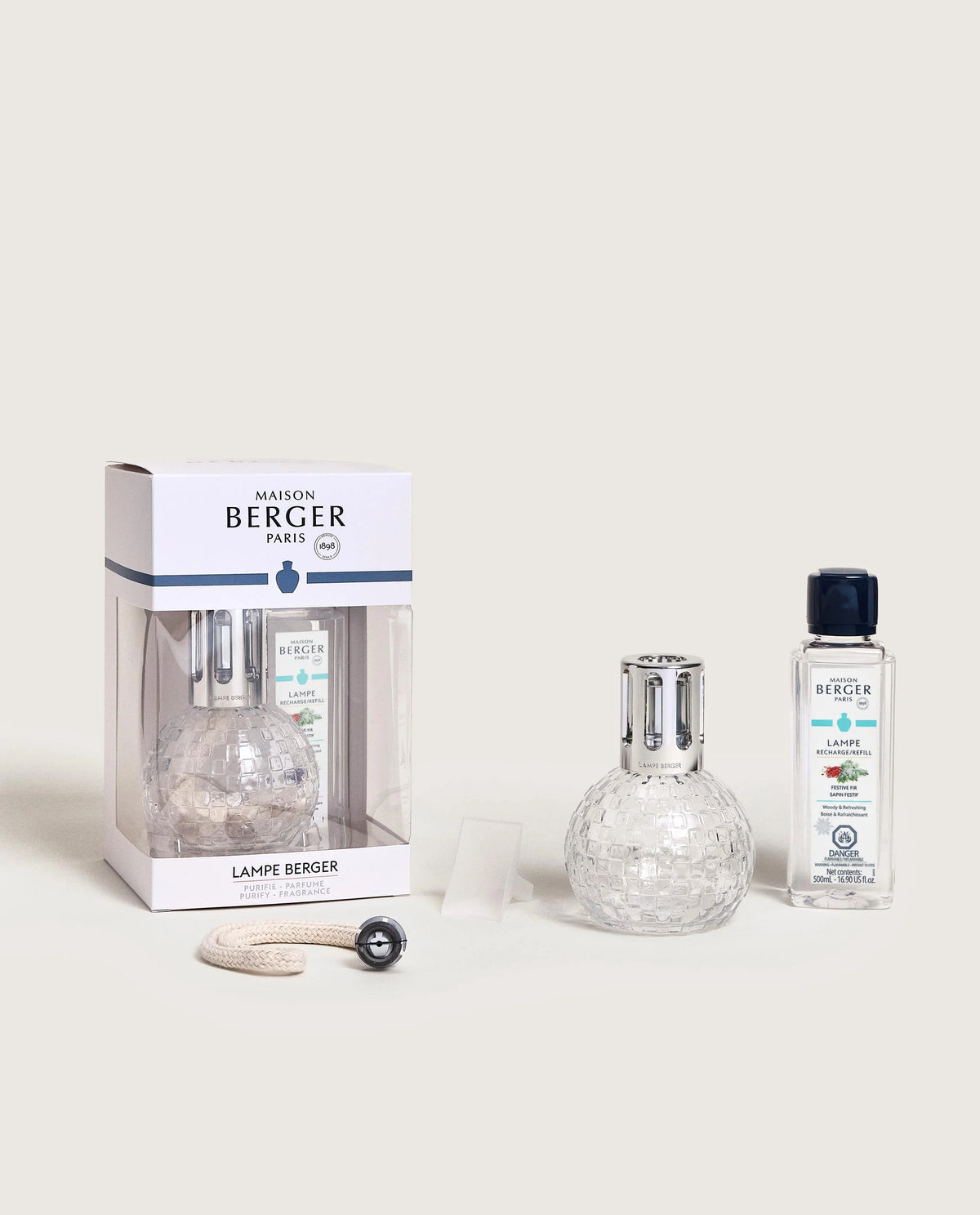 Maison Berger Disco Clear Lamp Gift Set