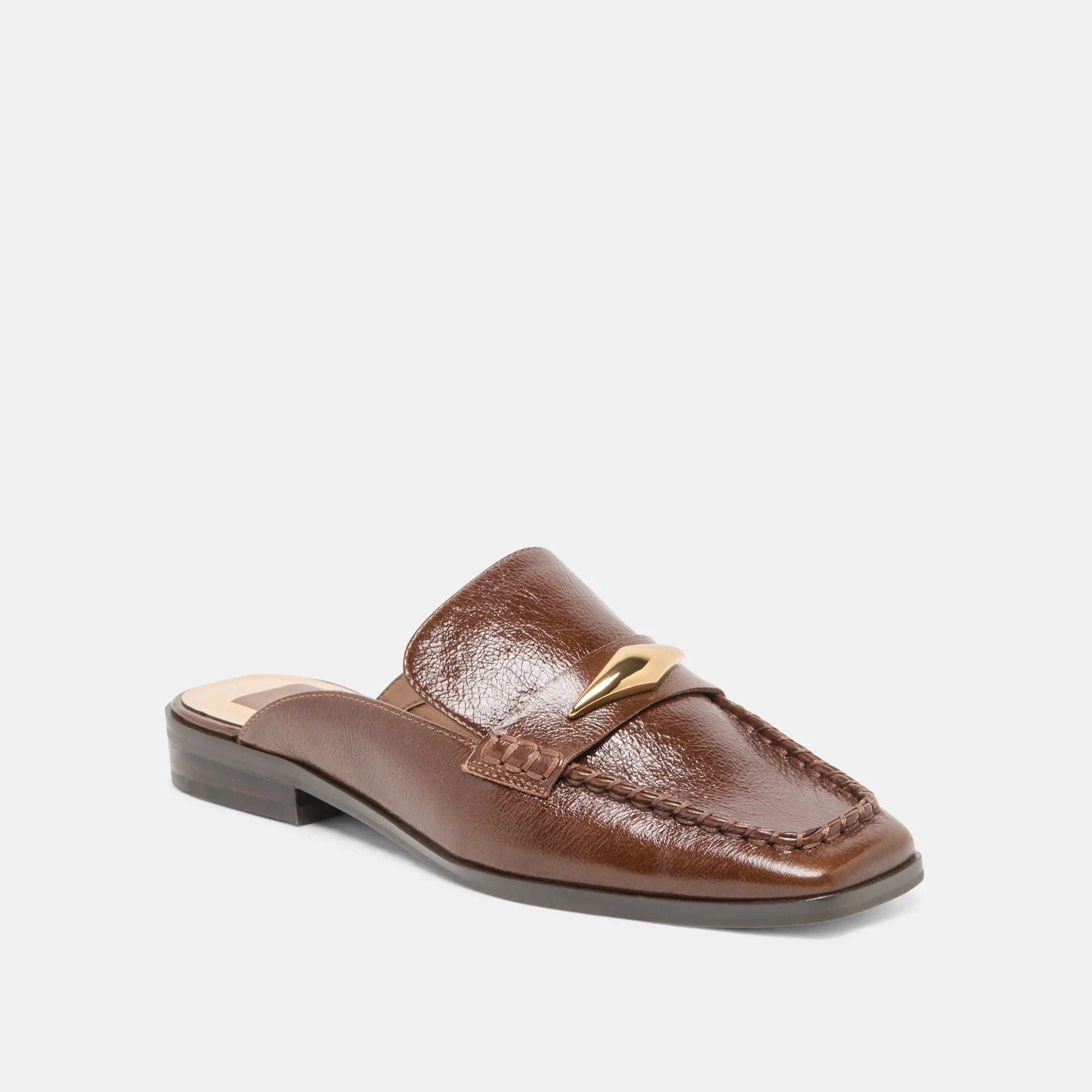 Bowey Russet Leather Loafer by Dolce Vita