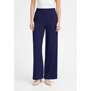 Kate Denim Pant in Dark Blue by ICHI