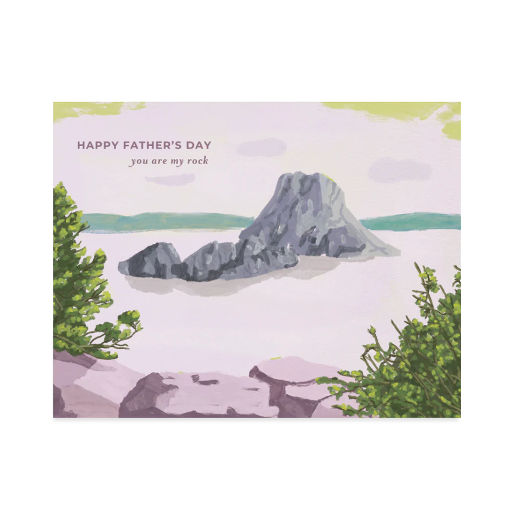 My Rock Father's Day Card