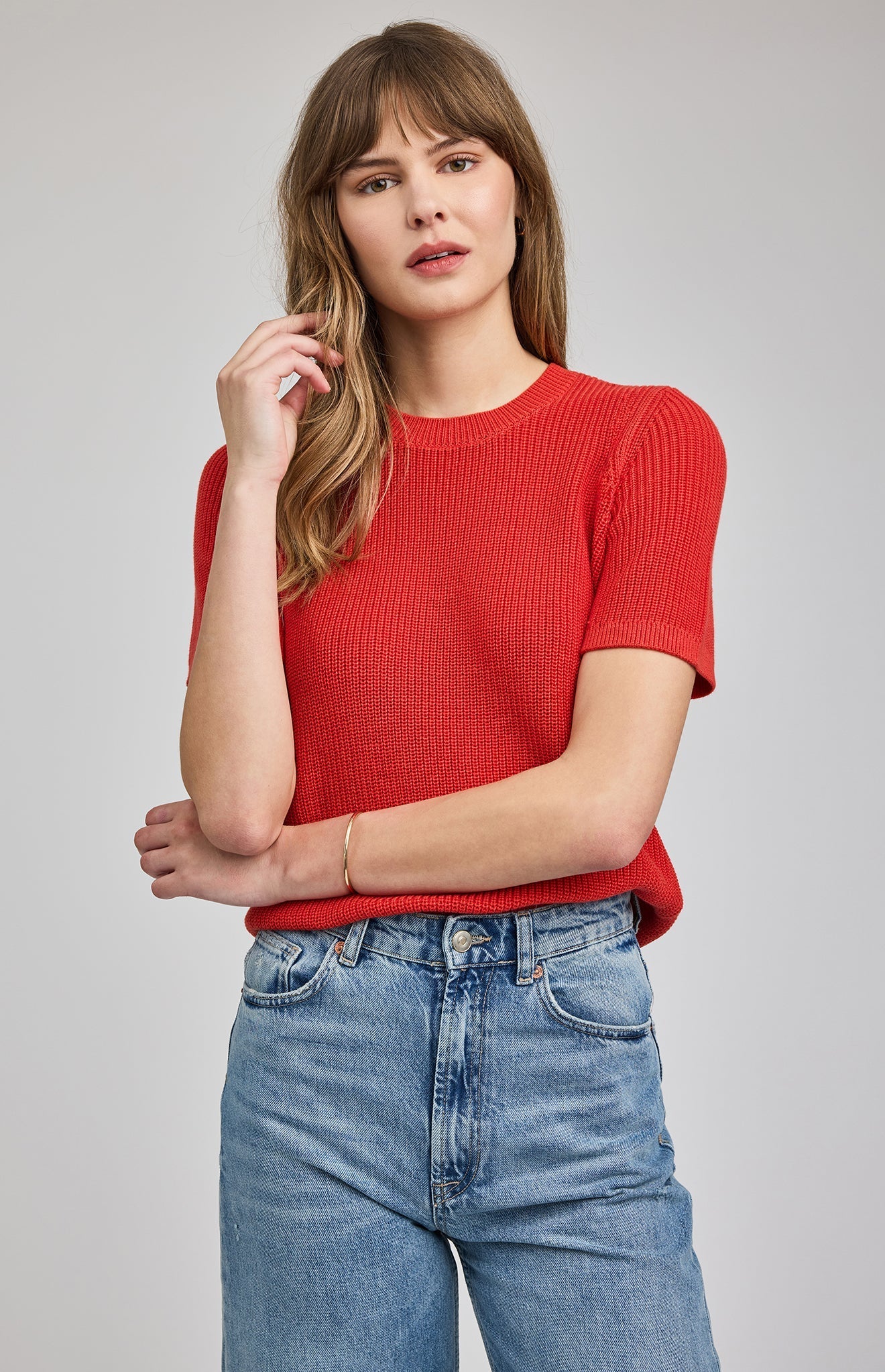 Faye Top in Grenadine by Gentle Fawn
