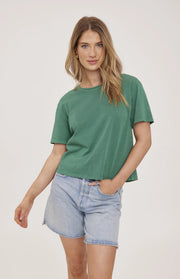 Brigitte T-Shirt in Kelly Green by Gentle Fawn