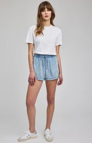 Tessa Shorts in Light Blue by Gentle Fawn