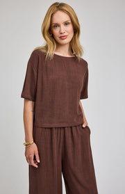 Gemini Top in Espresso by Gentle Fawn