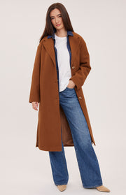 Agatha Coat in Camel by Gentle Fawn