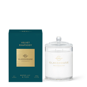 Velvet Rhapsody Large Lidded Candle by Glasshouse Fragrances